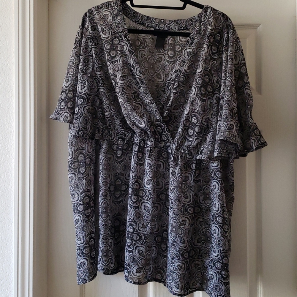 Torrid Paisley Blouse